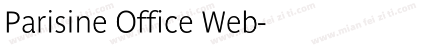 Parisine Office Web字体转换